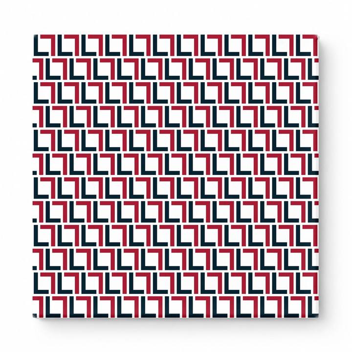 Navy & Crimson Plaid — National Football Teams