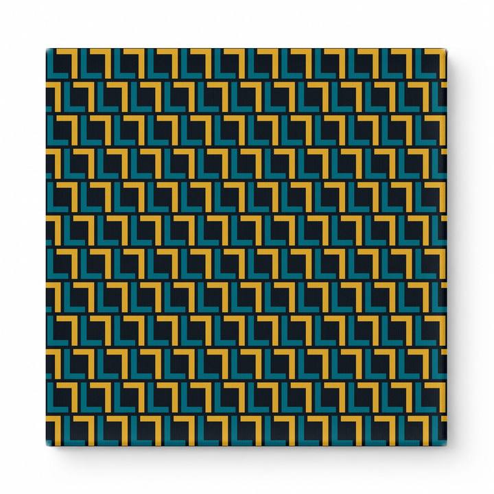 Teal & Gold Squares — National Football Teams
