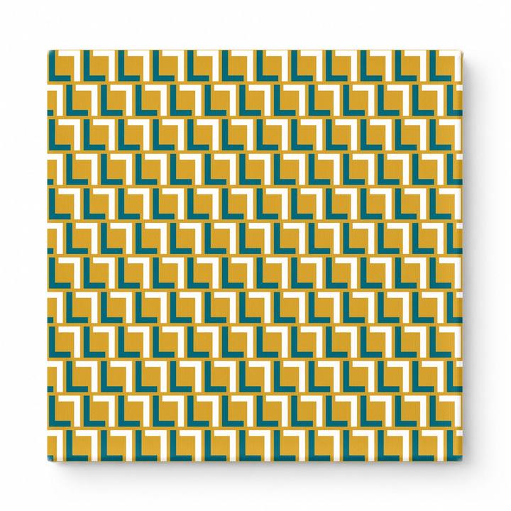 Teal & Gold Squares — National Football Teams