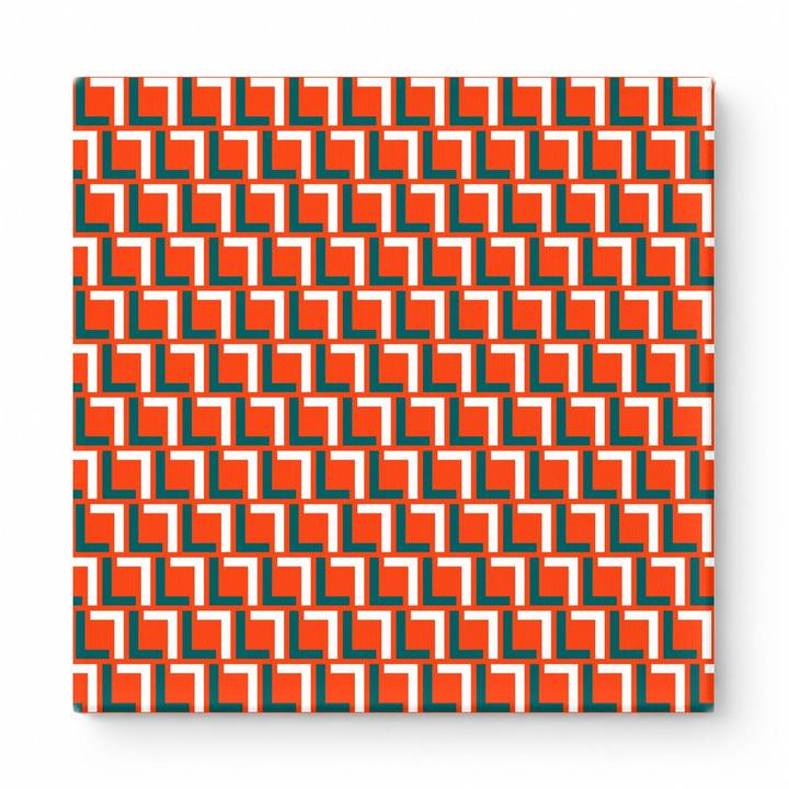 Orange & White Squares — National Football Teams