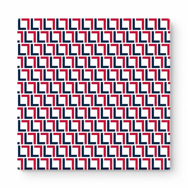 Navy & Red Plaid — National Football Teams