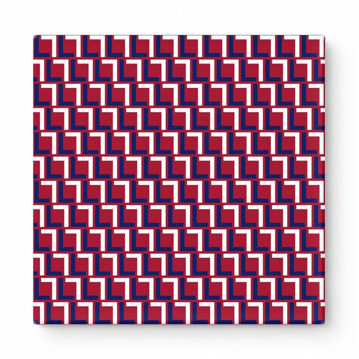 Navy & Maroon Plaid — National Football Teams