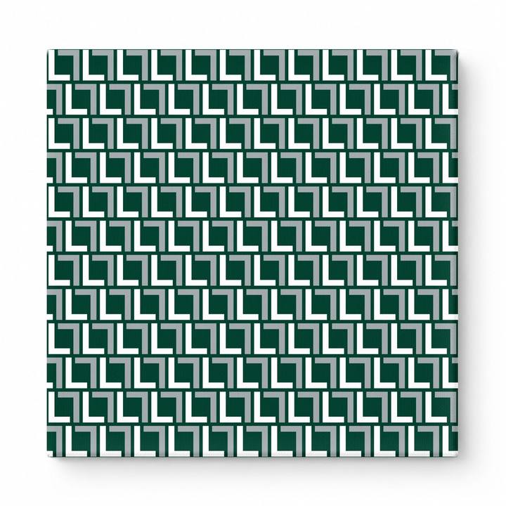 Forest Green & White Squares — National Football Teams