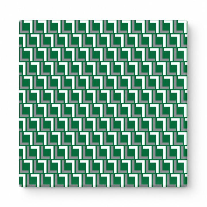 Forest Green & White Squares — National Football Teams
