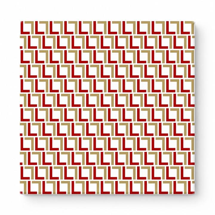 Crimson & Cream Plaid — National Football Teams