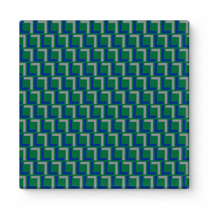 Navy & Forest Green Squares — National Football Teams