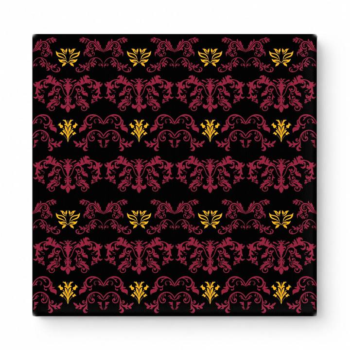 Maroon & Gold Baroque — National Football Teams