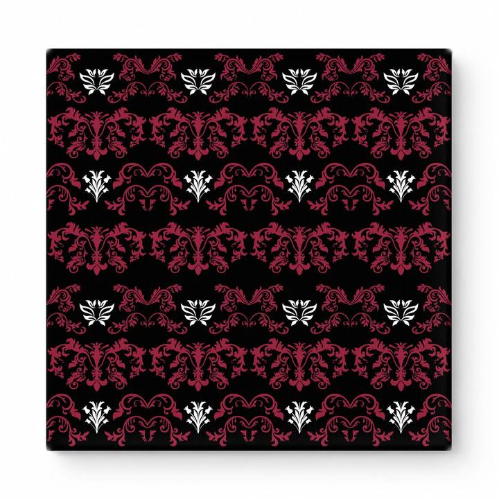 Black & Burgundy Baroque — National Football Teams