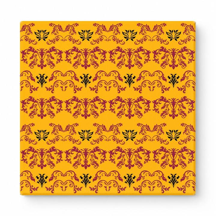 Gold & Crimson Baroque — National Football Teams