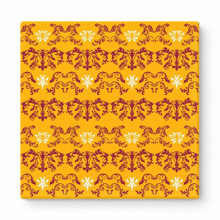 Gold & Maroon Baroque — National Football Teams