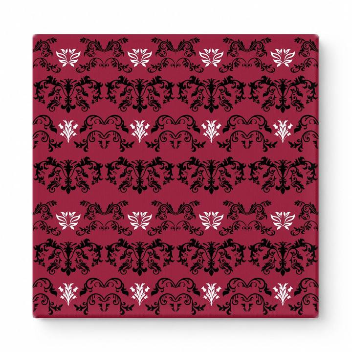 Burgundy & Black Baroque — National Football Teams