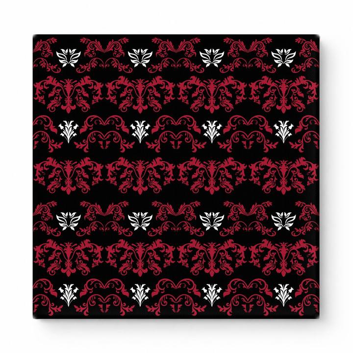Black & Crimson Baroque — National Football Teams