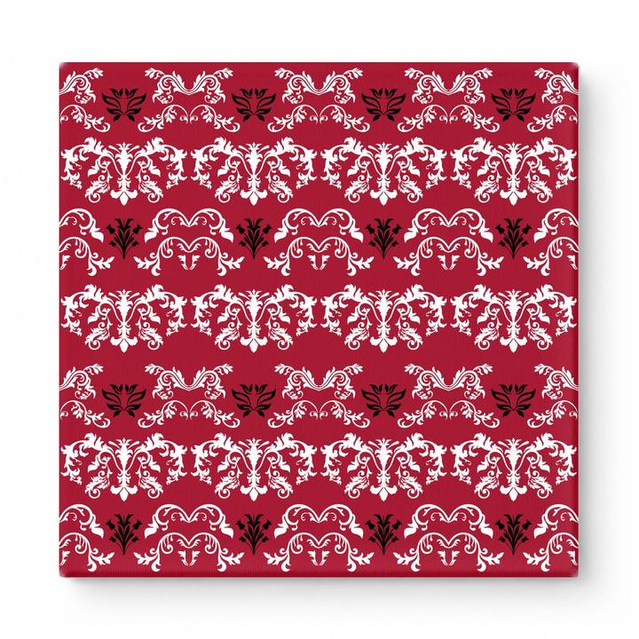 Crimson & White Baroque — National Football Teams
