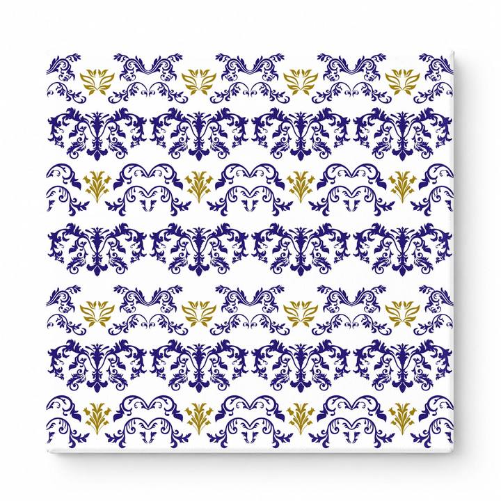 Navy & Gold Baroque — National Football Teams