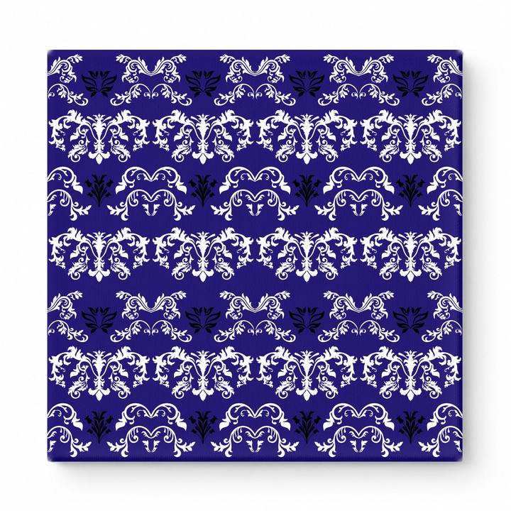 Navy & White Baroque — National Football Teams