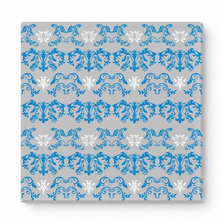 Royal Blue & Silver Baroque — National Football Teams