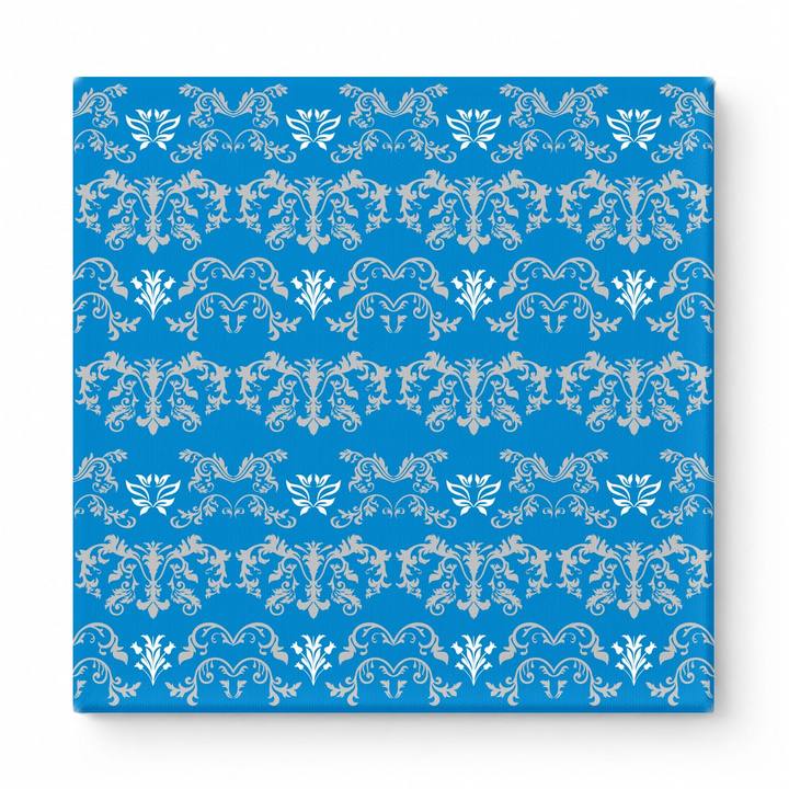 Royal Blue & White Baroque — National Football Teams