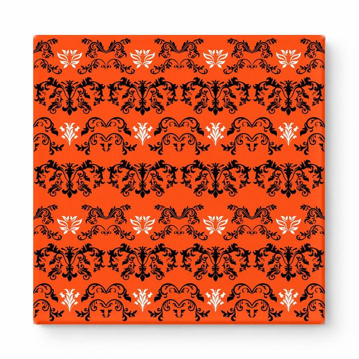 Orange & Black Baroque — National Football Teams