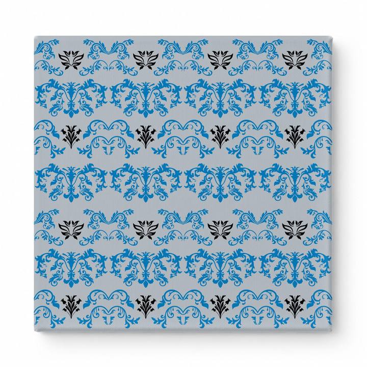 Light Gray & Royal Blue Baroque — National Football Teams