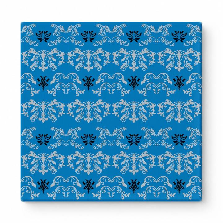 Royal Blue & White Baroque — National Football Teams