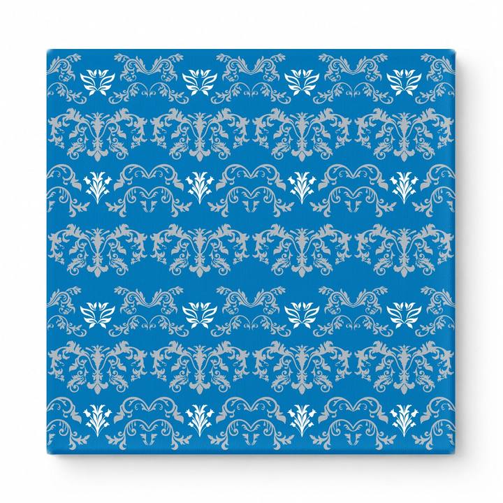 Royal Blue & White Baroque — National Football Teams