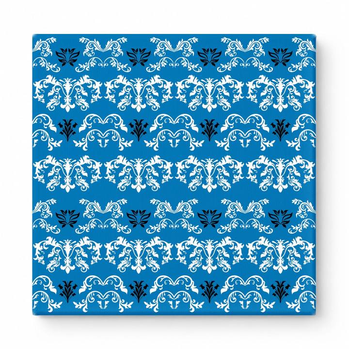 Royal Blue & White Baroque — National Football Teams