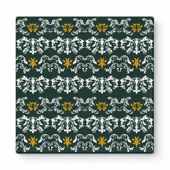 Forest Green & Gold Baroque — National Football Teams