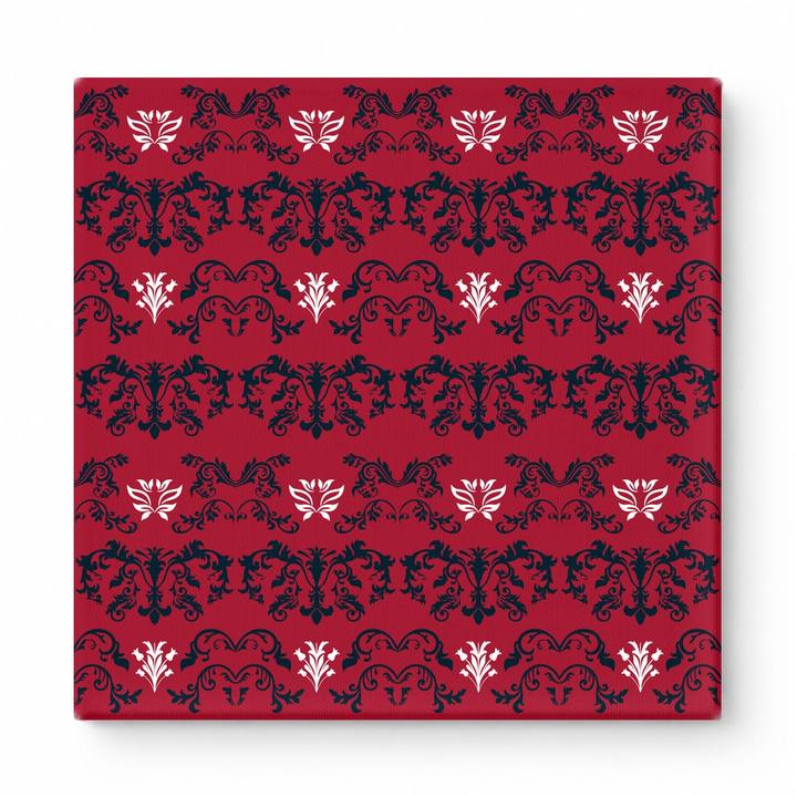 Crimson & Navy Baroque — National Football Teams