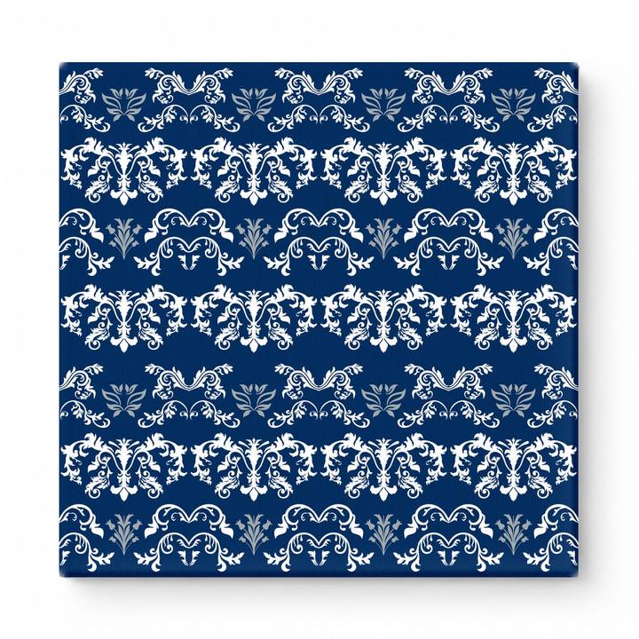 Navy & White Baroque — National Football Teams