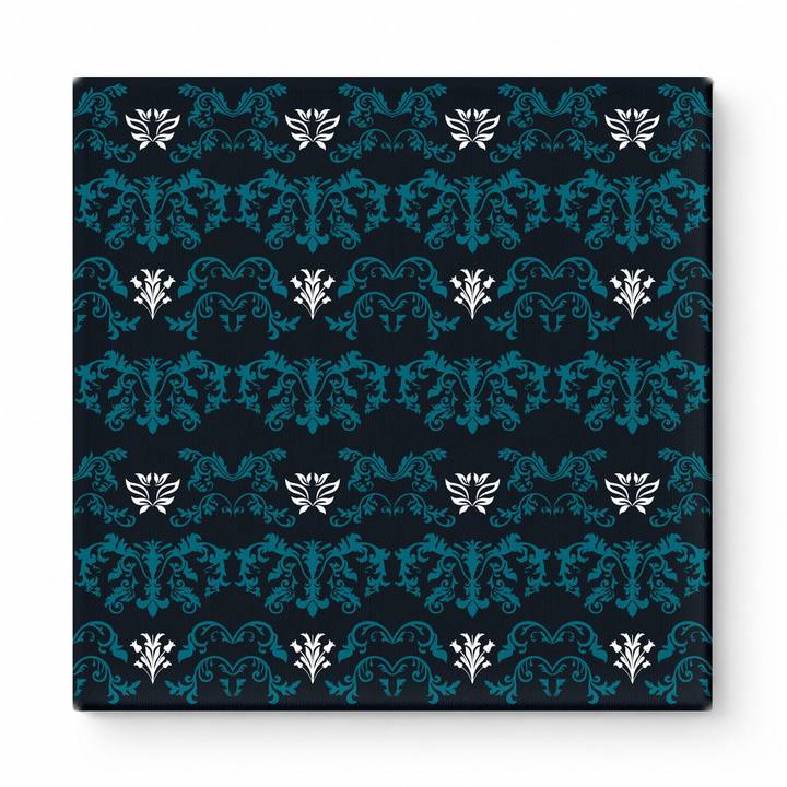 Navy & Teal Baroque — National Football Teams