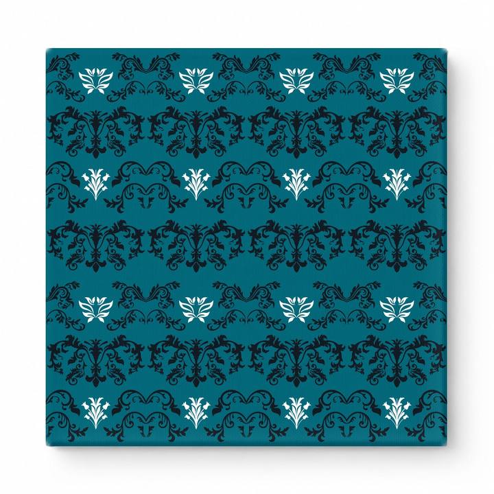 Teal & Navy Baroque — National Football Teams