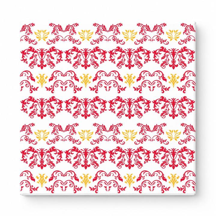 Crimson & Gold Baroque — National Football Teams