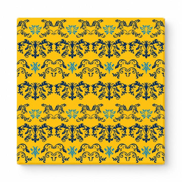 Gold & Navy Baroque — National Football Teams