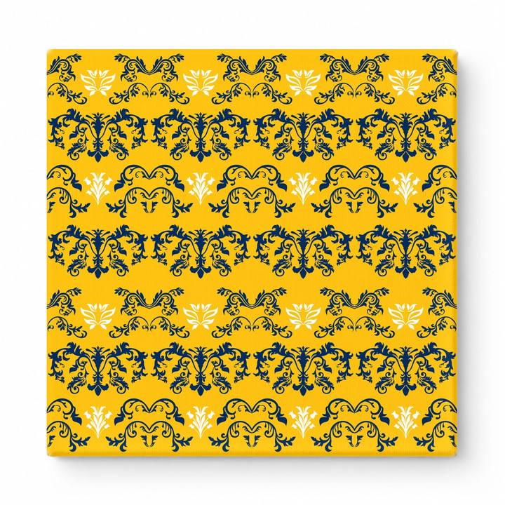 Gold & Navy Baroque — National Football Teams