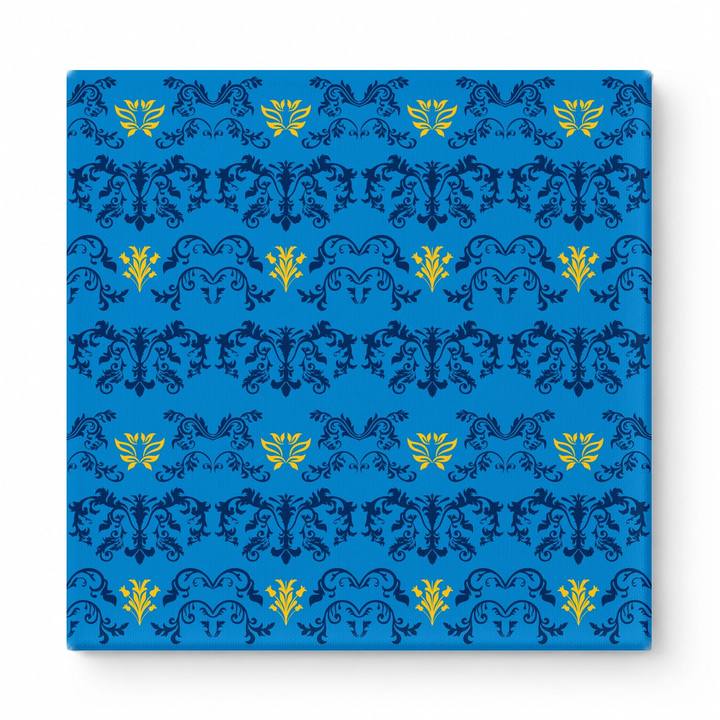 Royal Blue & Gold Baroque — National Football Teams