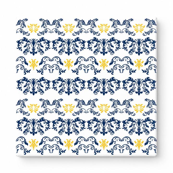 Navy & Gold Baroque — National Football Teams