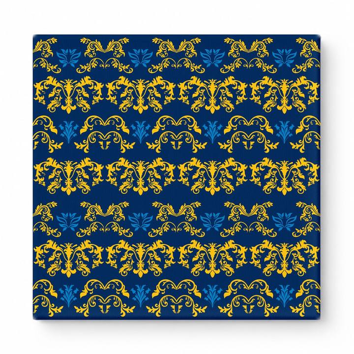 Navy & Gold Baroque — National Football Teams