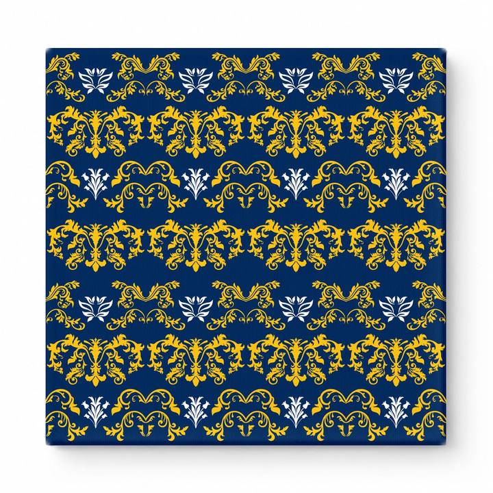 Navy & Gold Baroque — National Football Teams