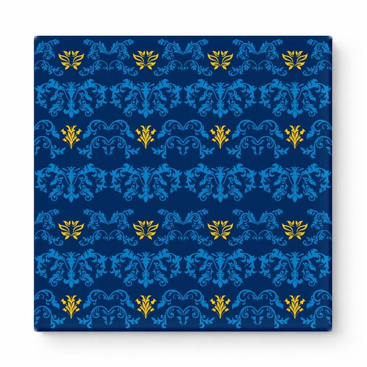 Navy & Gold Baroque — National Football Teams