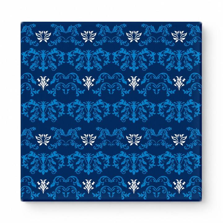 Navy & Cyan Baroque — National Football Teams