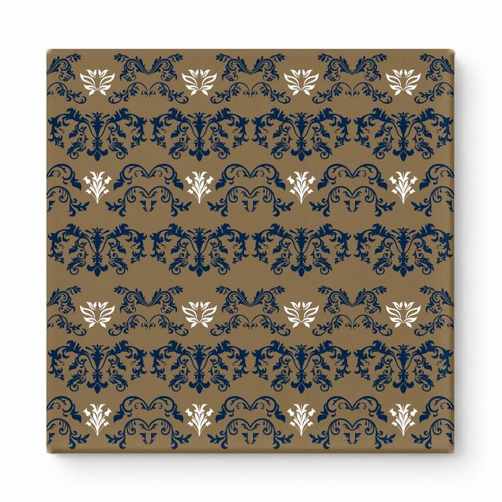Navy & Tan Baroque — National Football Teams