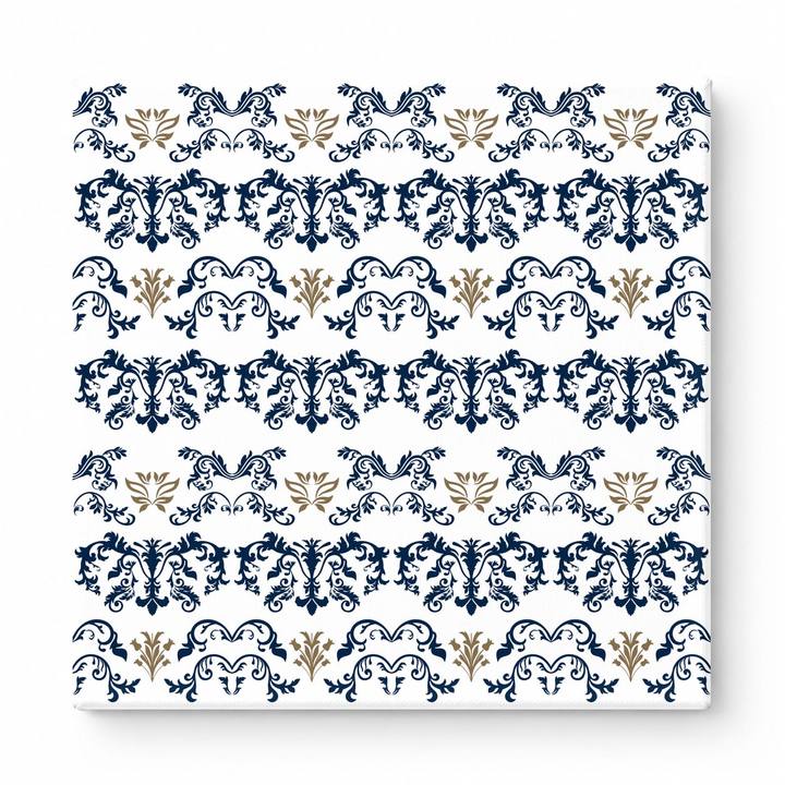 Navy & Gold Baroque — National Football Teams