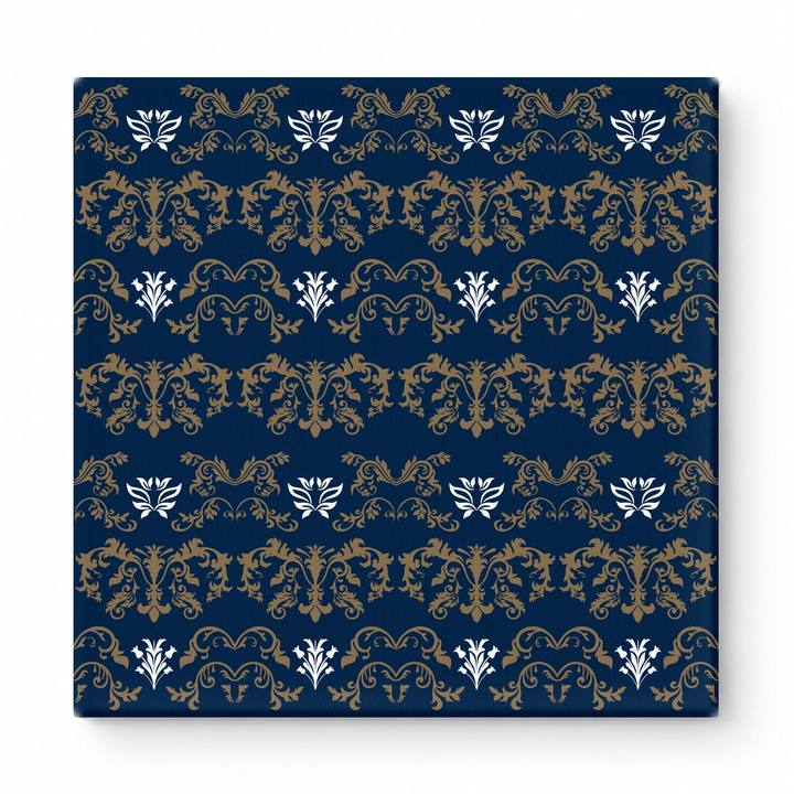 Navy & Gold Baroque — National Football Teams