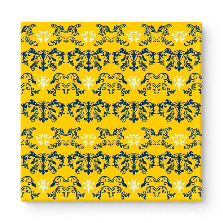 Gold & Navy Baroque — National Football Teams