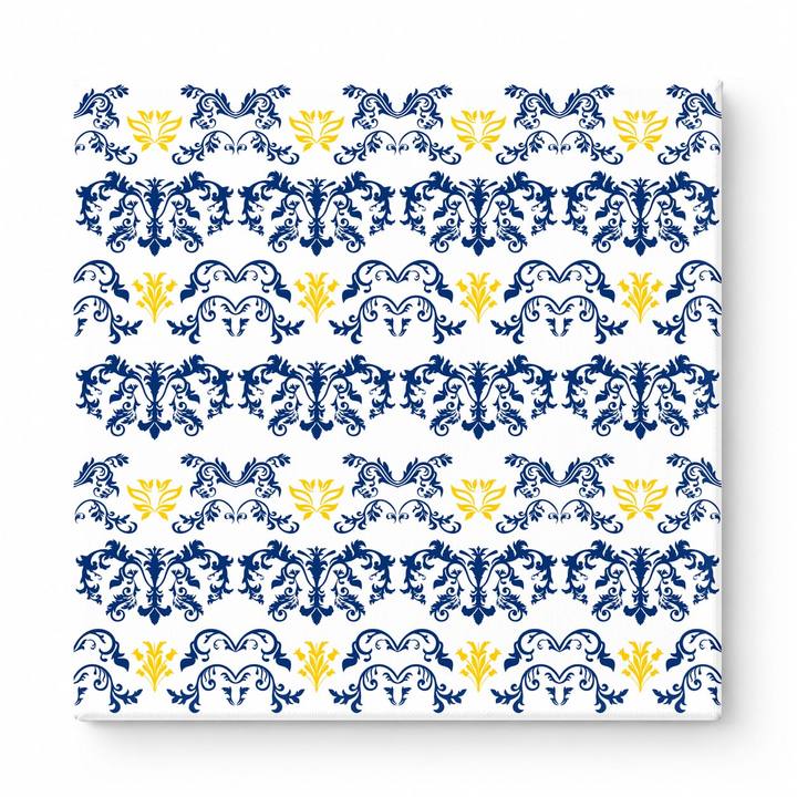 Navy & Gold Baroque — National Football Teams