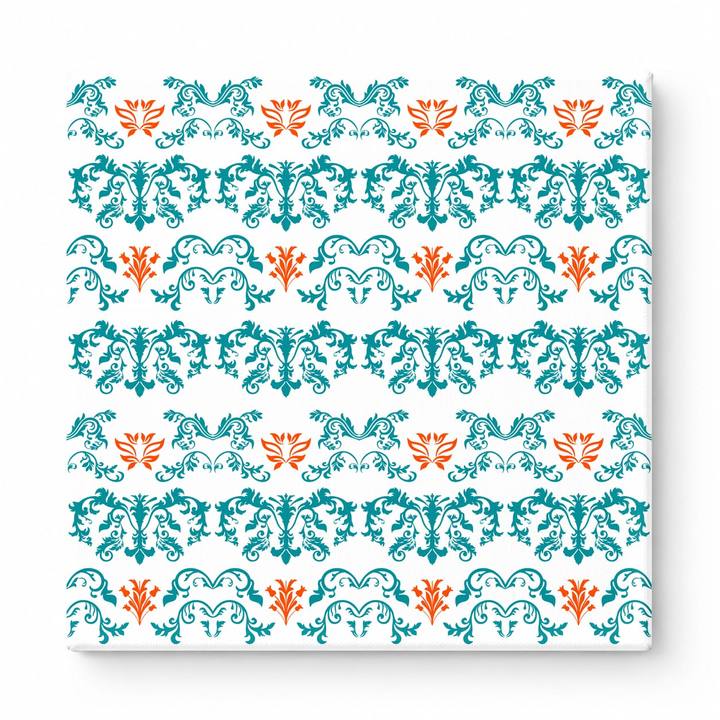 Teal & Orange Baroque — National Football Teams