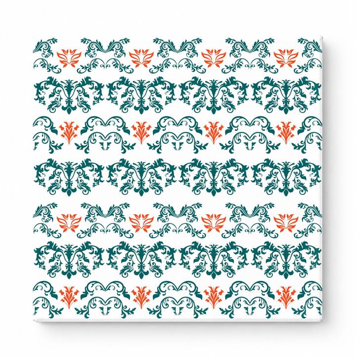 Teal & Orange Baroque — National Football Teams