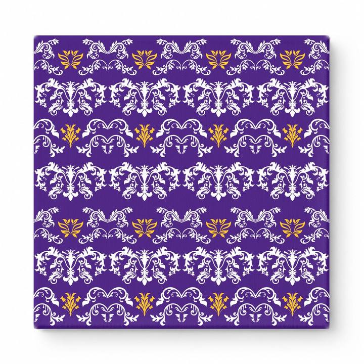Purple & White Baroque — National Football Teams