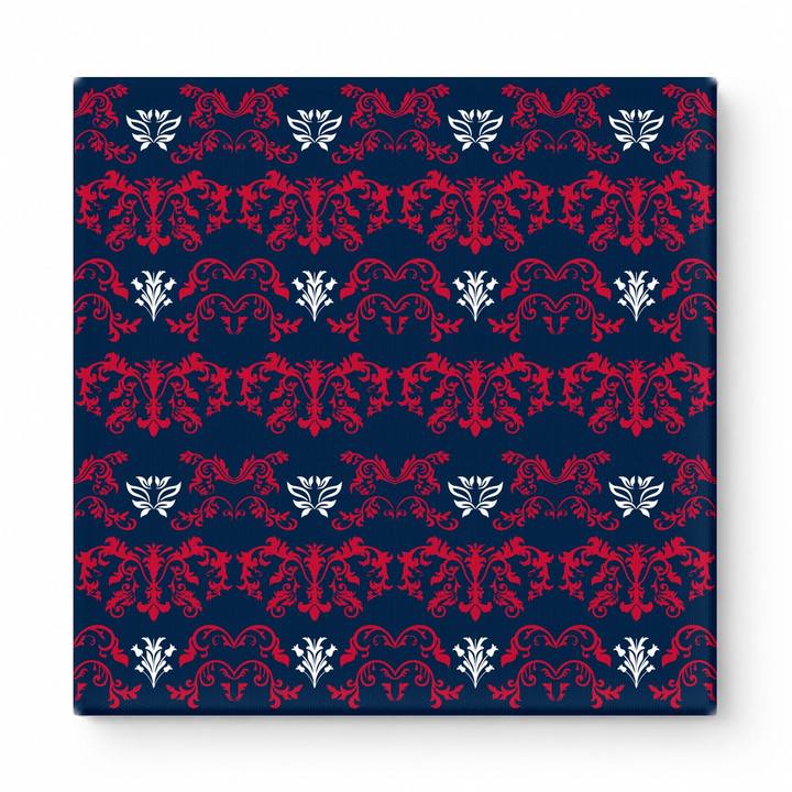 Navy & Red Baroque — National Football Teams