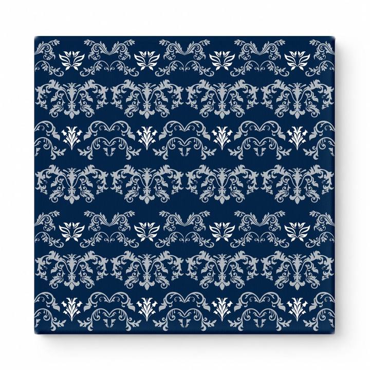 Navy & White Baroque — National Football Teams